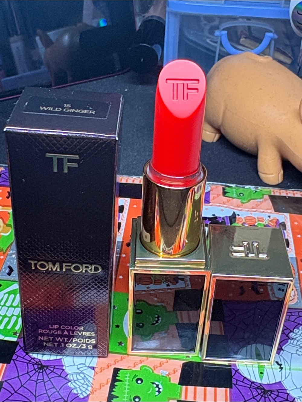 Tom Ford Lip Color Wild Ginger - Bright Coral Pink-Red